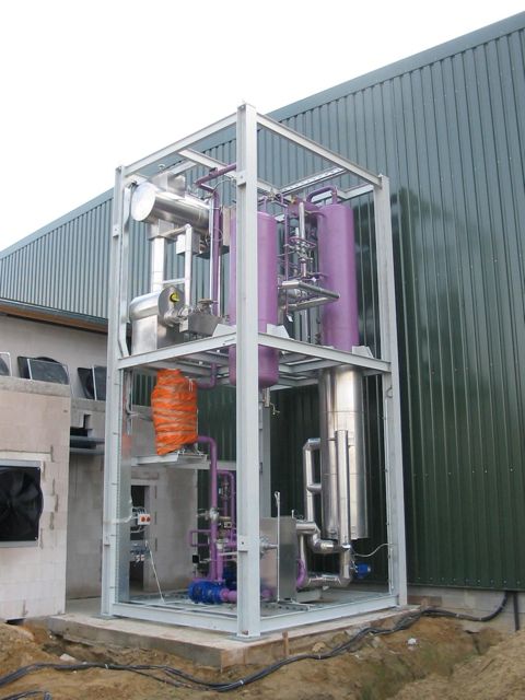 Ammonia Absorption Refrigeration Plant